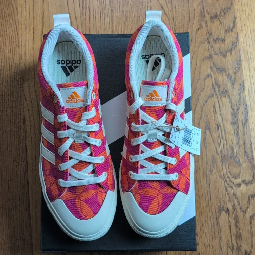NIB FARM Rio Bravada 2.0 Platform Sneaker Adidas Collab Women's Size 10.5 Tucan